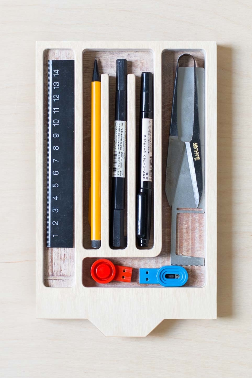 Bruno Schillinger’s Layout Table drawer