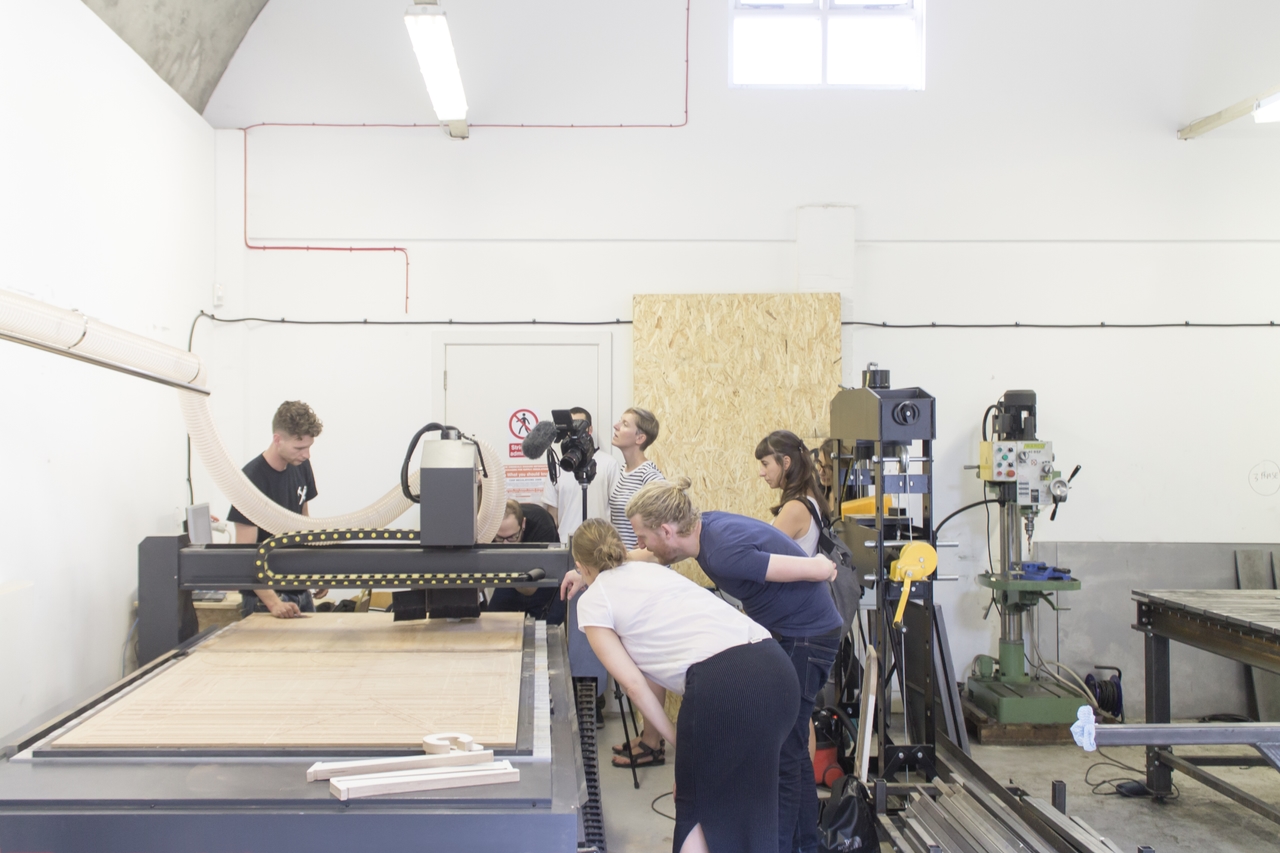 Goldfinger Factory CNC room