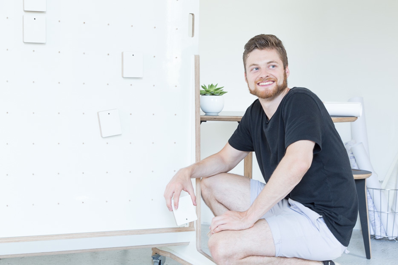 Josh Worley with the Divide Kanban