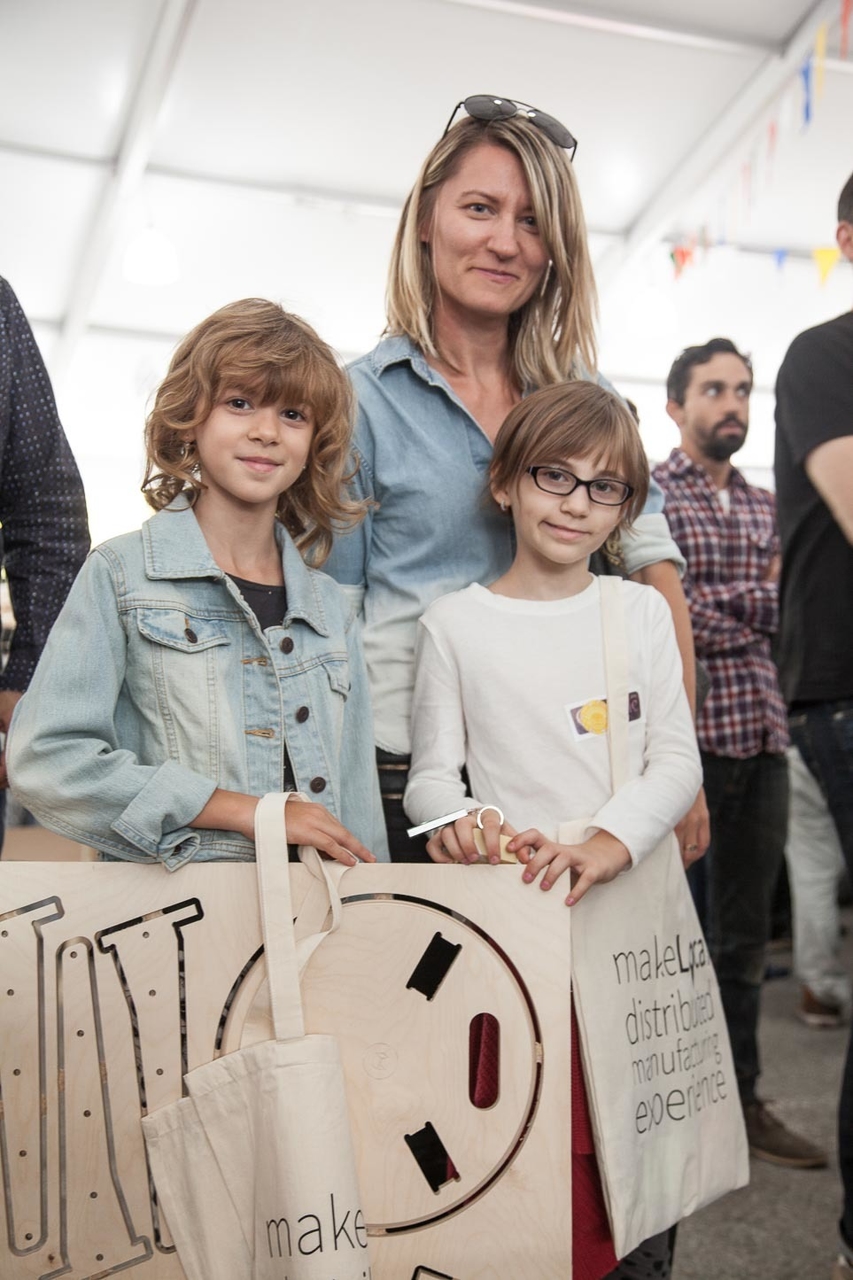 MakeLocal by 100K Garages and Opendesk at the New York Maker Faire