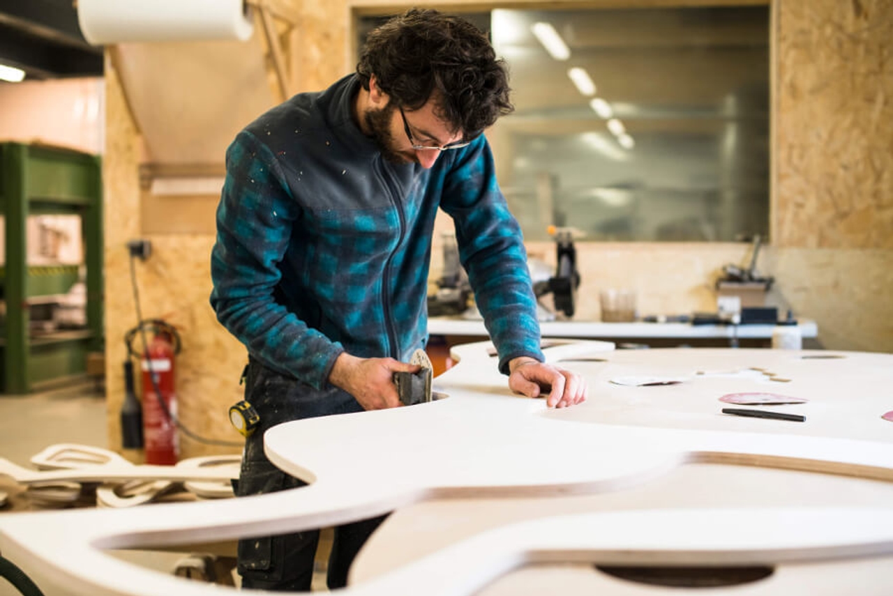 Wood working at La Fabrique