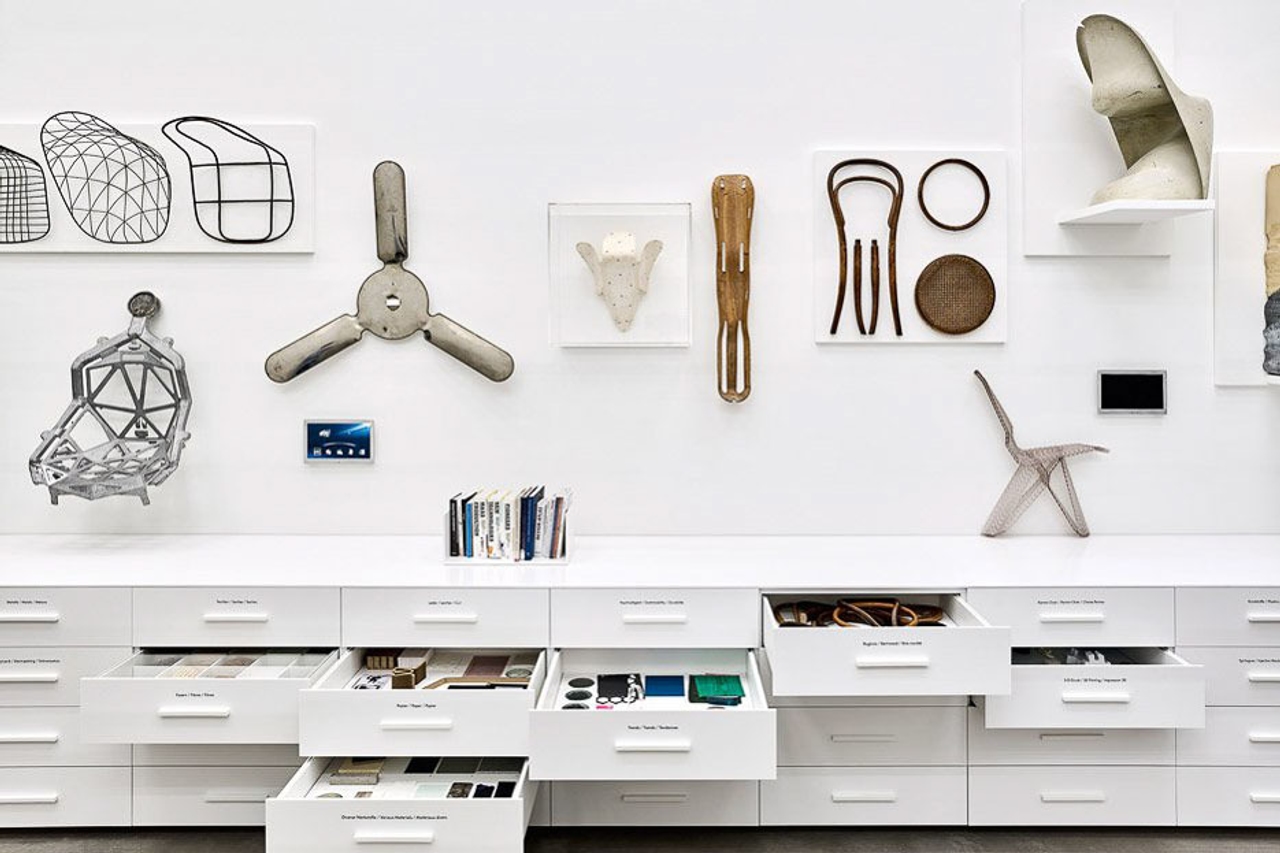 Vitra Schaudepot collection on display