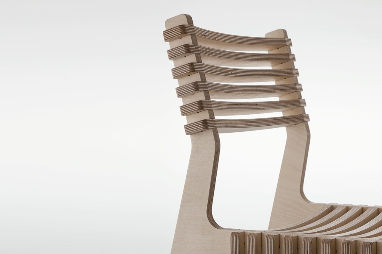 Valovi chair by Denis Fuzii