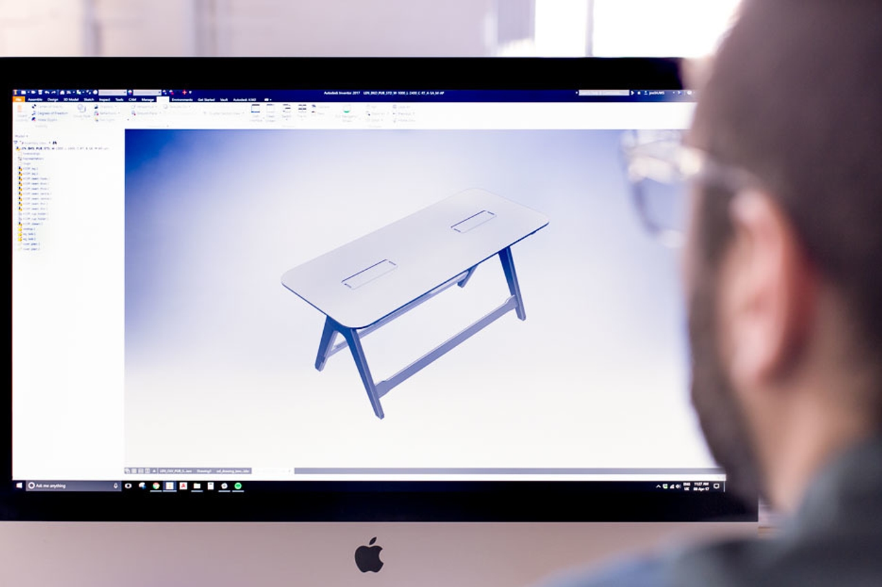 Breakout Table 3D model