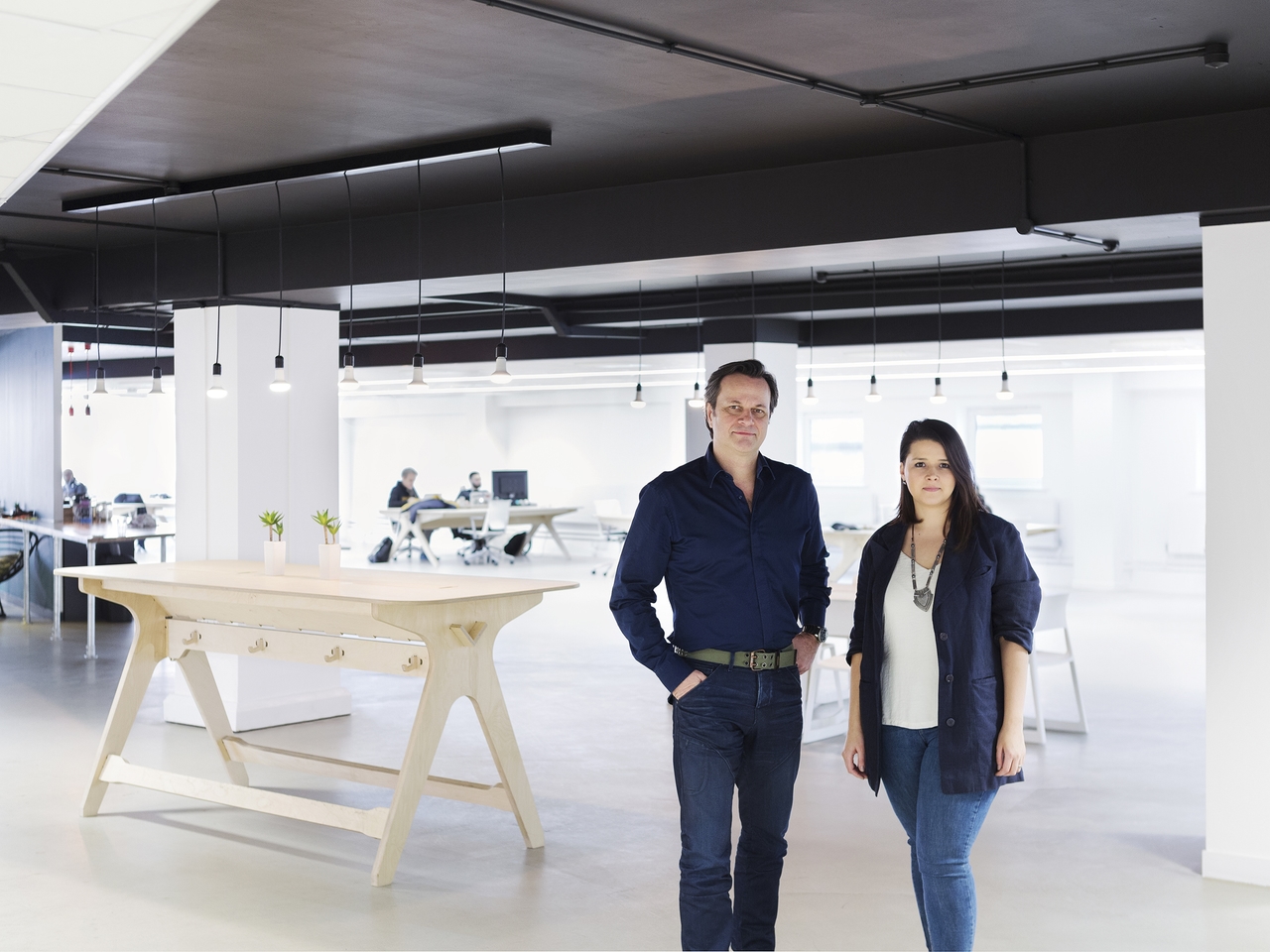 Francois and Marcel in TMRW.