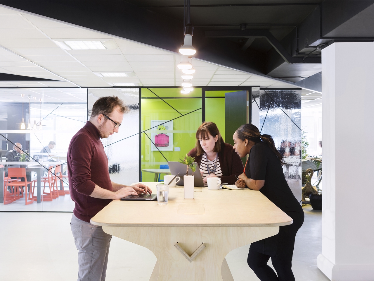 Working at the Breakout Table