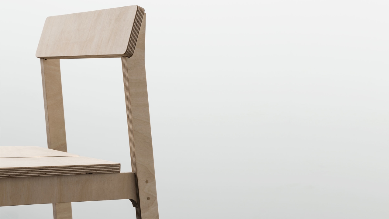 Detail view of the Roxanne Chair by Pierrick Faure for La Nouvelle Fabrique for Opendesk