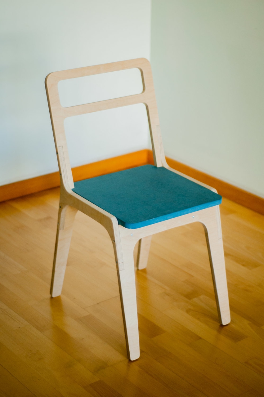 Global view of the Slim Chair designed by Jose Pacheco for Opendesk