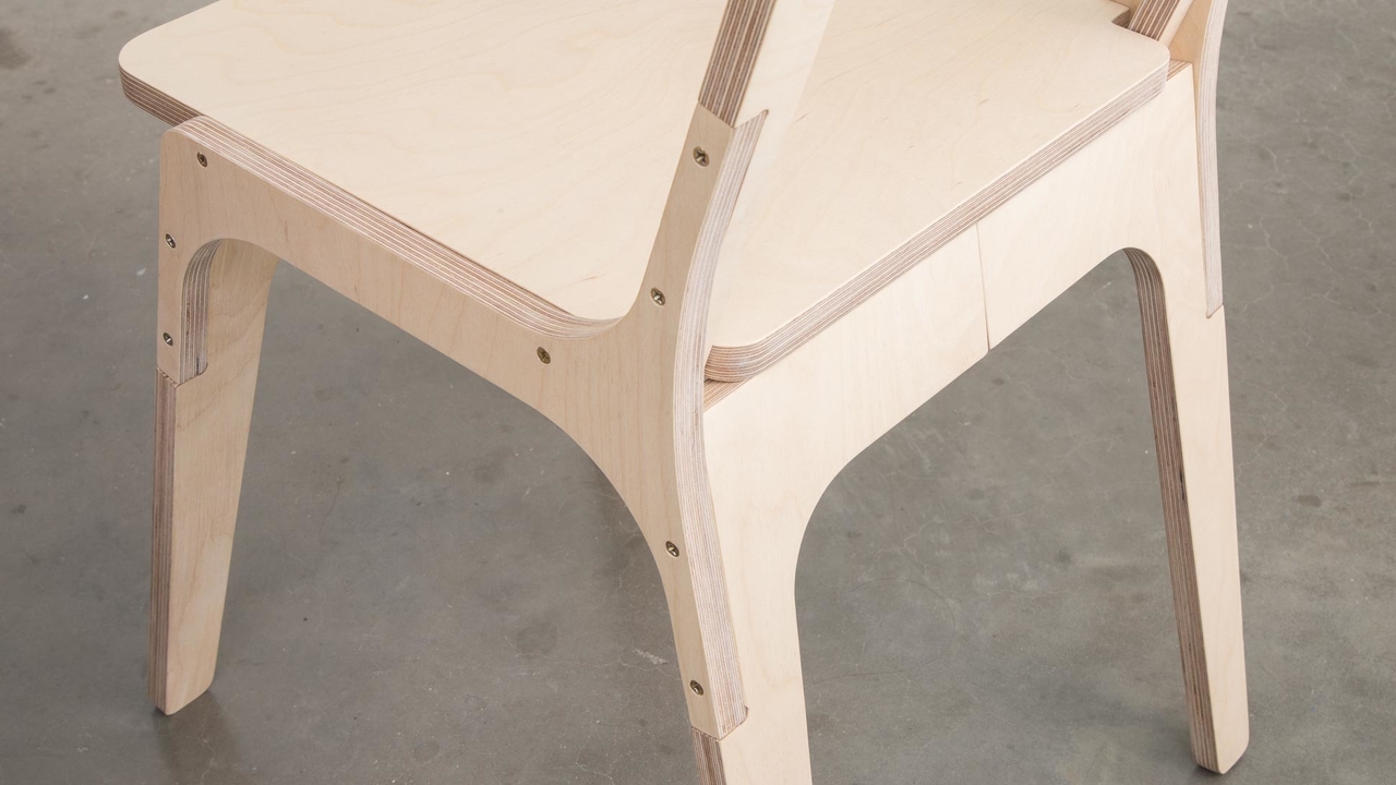 Slim chair detail