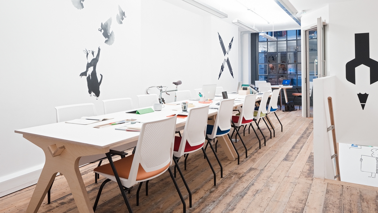 The Team Desk installed in London