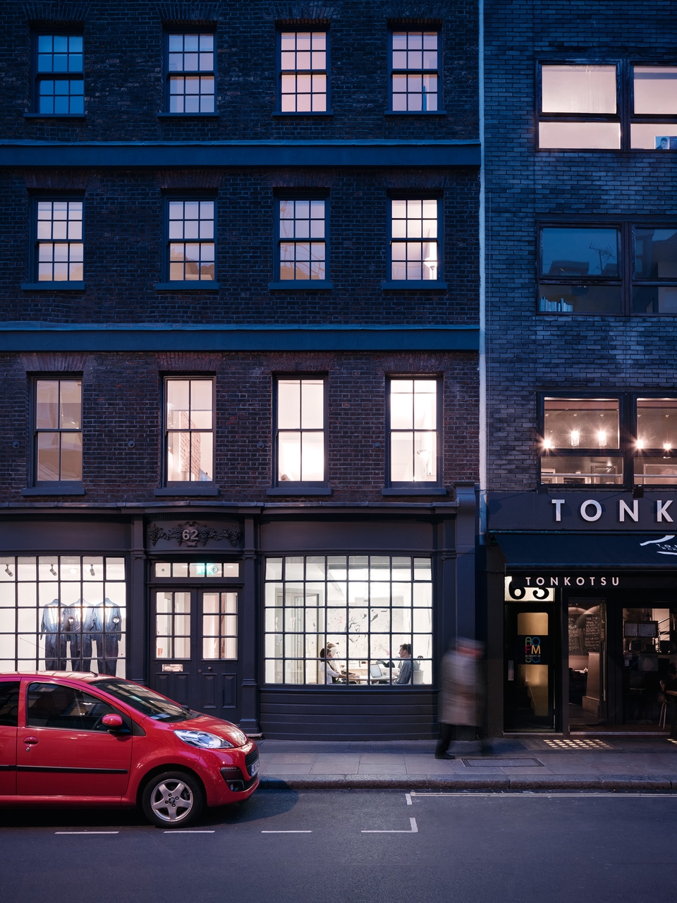Workspace, The Garage Soho, London, Building Front