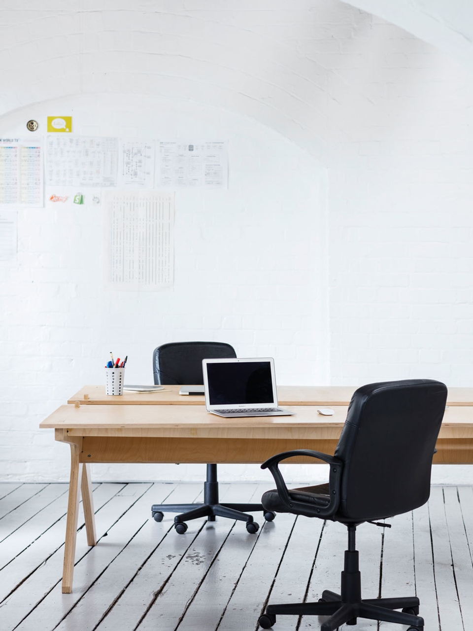 The Working Party’s Office in Sydney with Lean Desks.